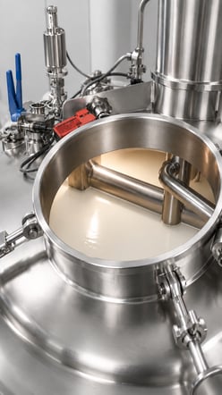 Manufacturing tank cream