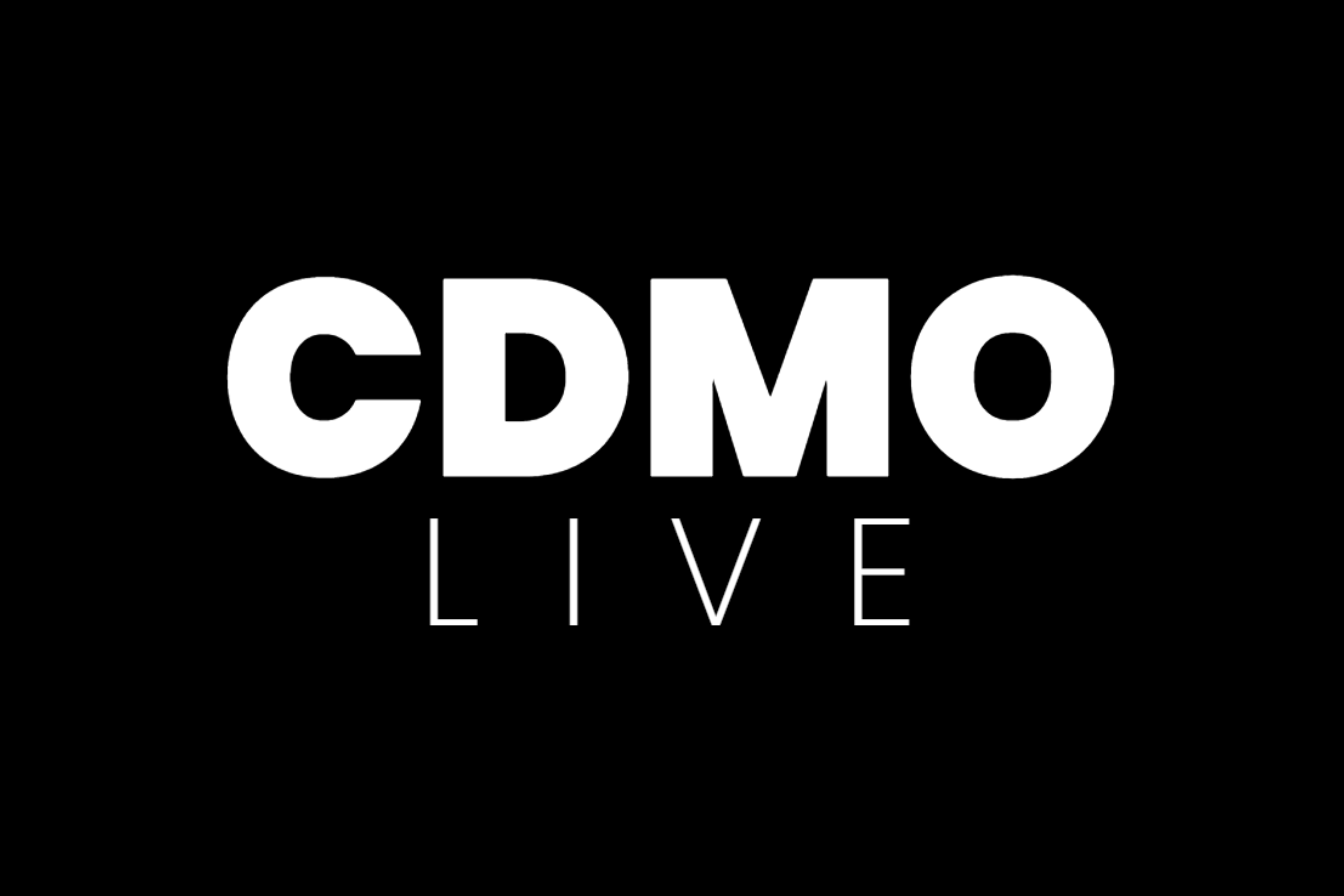 CDMO Live Logo